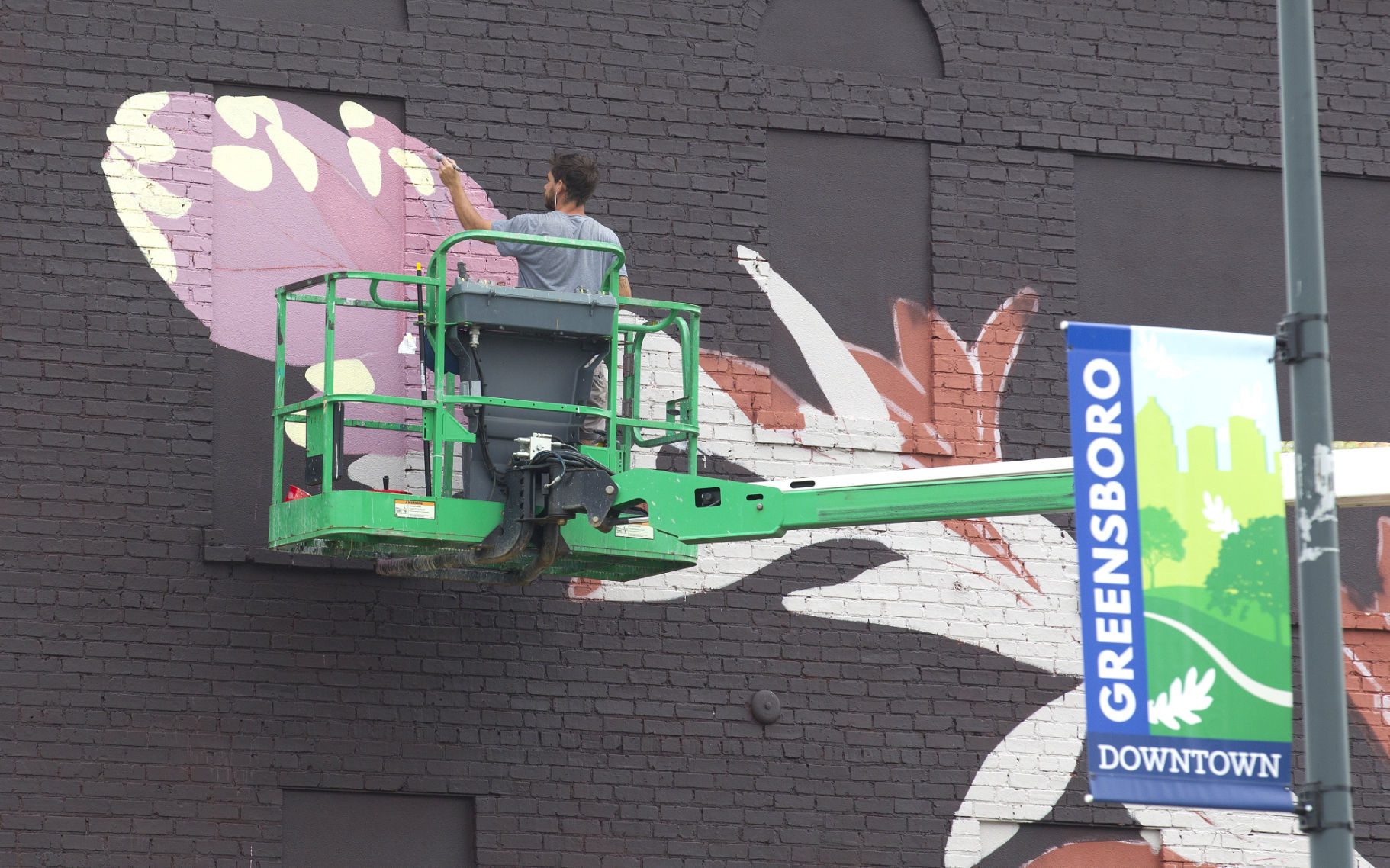 'No Blank Walls' street project